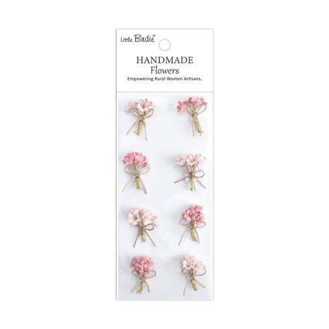 Little Birdie Handmade Flowers Bouquet Pink Passion (CR103270) Little Birdie Handmade Flowers Bouquet Pink Passion (CR103270)