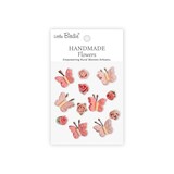 Little Birdie Handmade Flowers Roses & Butterflies Pink Passion (CR103308)