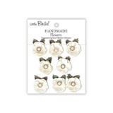 Little Birdie Handmade Flowers Butter Cup Ivory Pearl (CR103463)