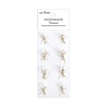 Little Birdie Handmade Flowers Bouquet Frosty White (CR109968)