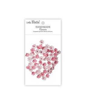 Little Birdie Handmade Flowers Micro Jewlled Florettes Pink Passion (CR109982)
