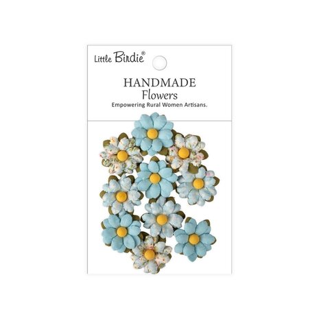 Little Birdie Handmade Flowers Cordelia Blue Symphony (CR110148) Little Birdie Handmade Flowers Cordelia Blue Symphony (CR110148)