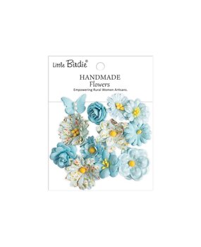 Little Birdie Handmade Flowers Jasper Blue Symphony (CR110161)