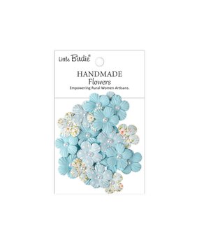 Little Birdie Handmade Flowers Polly Blue Symphony (CR110505) Little Birdie Handmade Flowers Polly Blue Symphony (CR110505)