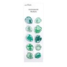 Little Birdie Handmade Stickers Monstera Foliage (CR109610)