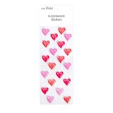 Little Birdie Handmade Stickers Rosy Red Hearts (CR109817)