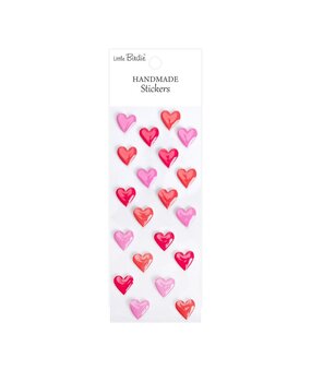 Little Birdie Handmade Stickers Rosy Red Hearts (CR109817) Little Birdie Handmade Stickers Rosy Red Hearts (CR109817)