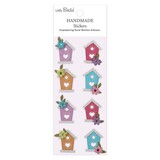 Little Birdie Handmade Stickers Birdhouse Sparkle (CR110498)