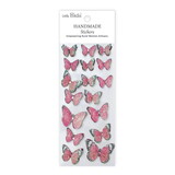 Little Birdie Handmade Stickers Jewel Butterfly Pink (CR92911)