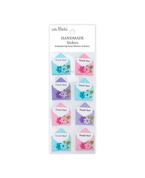 Little Birdie Handmade Stickers Thank You Note (CR93057)