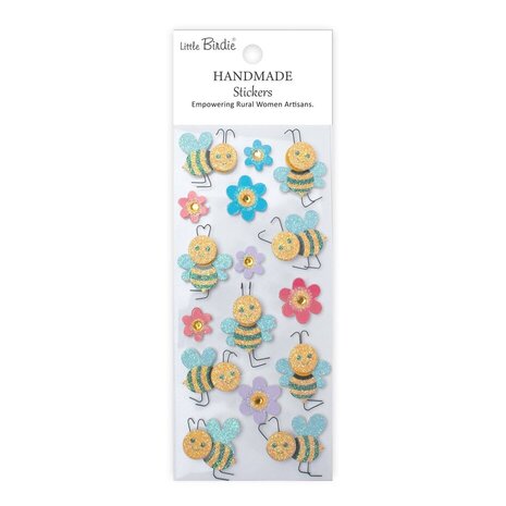 Little Birdie Handmade Stickers Bee Buzz (CR93060) Little Birdie Handmade Stickers Bee Buzz (CR93060)