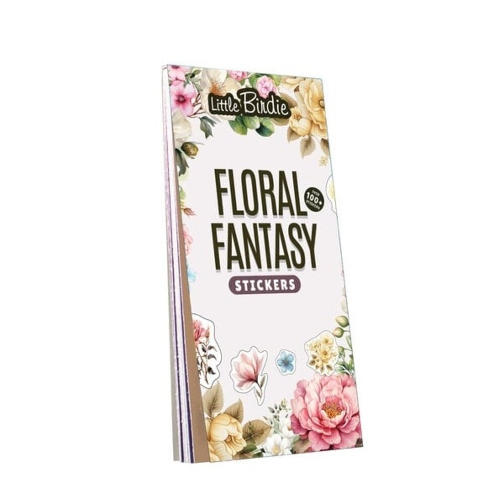 Little Birdie Sticker Book Floral Fantasy (CR105640)