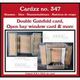 Crealies Cardzz Dies Double Gatefold Card (CLCZ347)