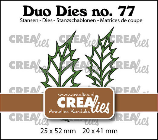 Crealies Duo Dies Open Hulstblad (CLDD77)