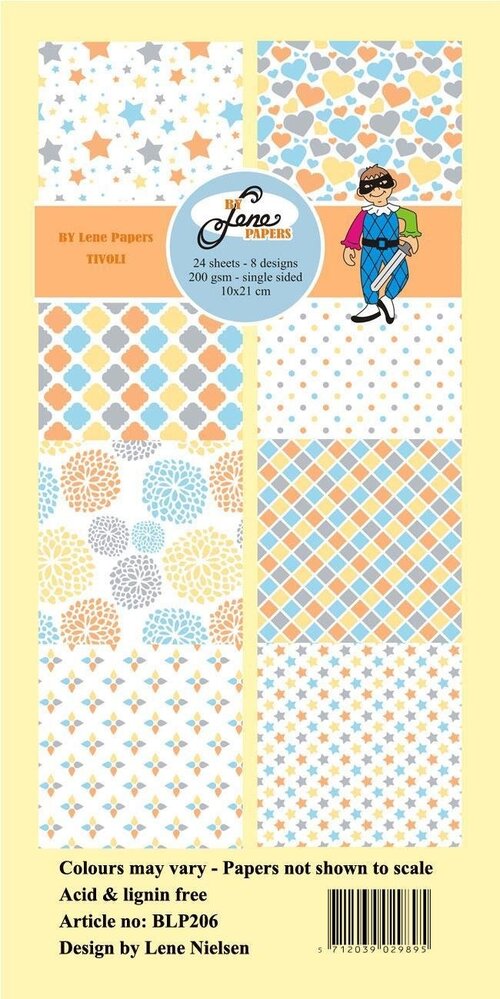 By Lene Tivoli Slimline Paper Pack (BLP206)