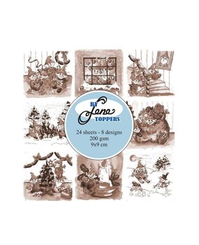By Lene Elves & Gnomes 9x9 cm Toppers (BLT010) By Lene Elves & Gnomes 9x9 cm Toppers (BLT010)