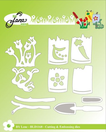 By Lene Metal Dies Seed Bag (BLD1168)