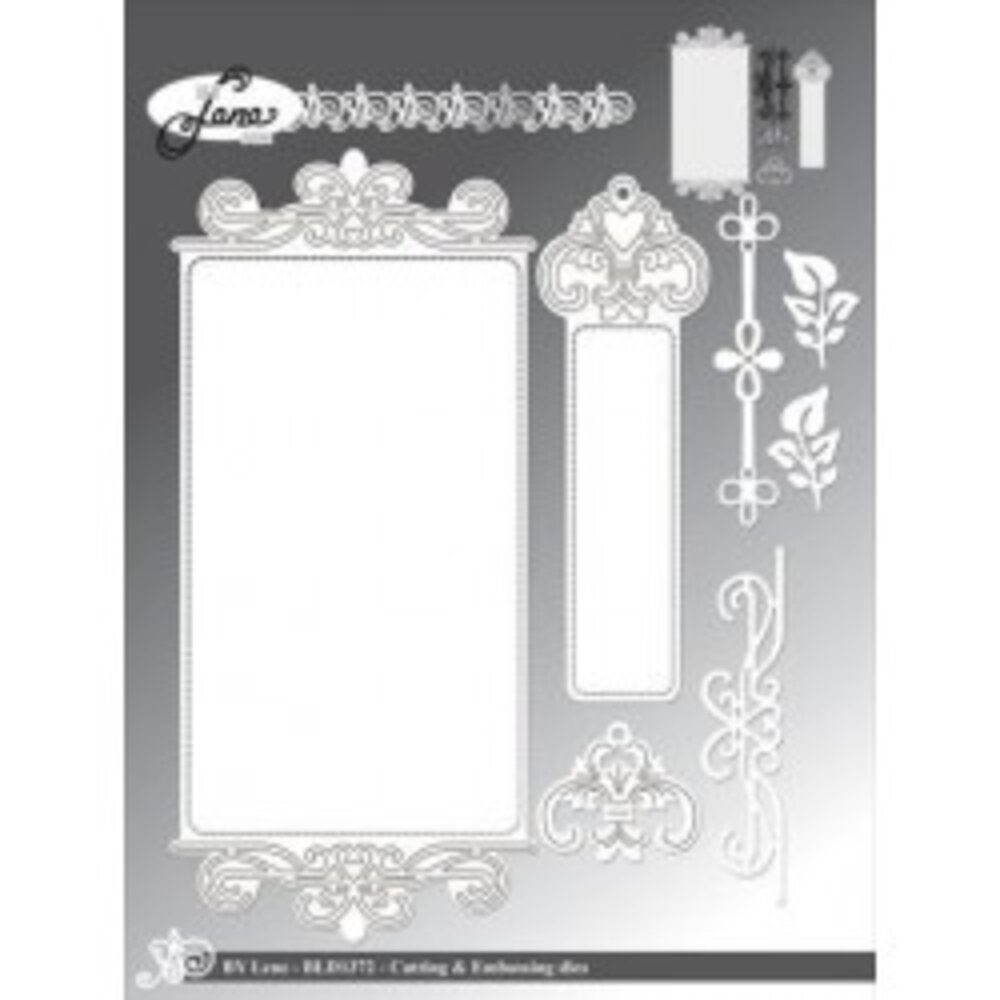 By Lene Metal Dies Slimcard Ornament (BLD1372) By Lene Metal Dies Slimcard Ornament (BLD1372)