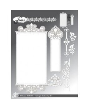 By Lene Metal Dies Slimcard Ornament (BLD1372) By Lene Metal Dies Slimcard Ornament (BLD1372)