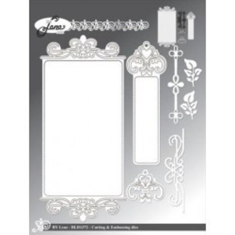 By Lene Metal Dies Slimcard Ornament (BLD1372) By Lene Metal Dies Slimcard Ornament (BLD1372)