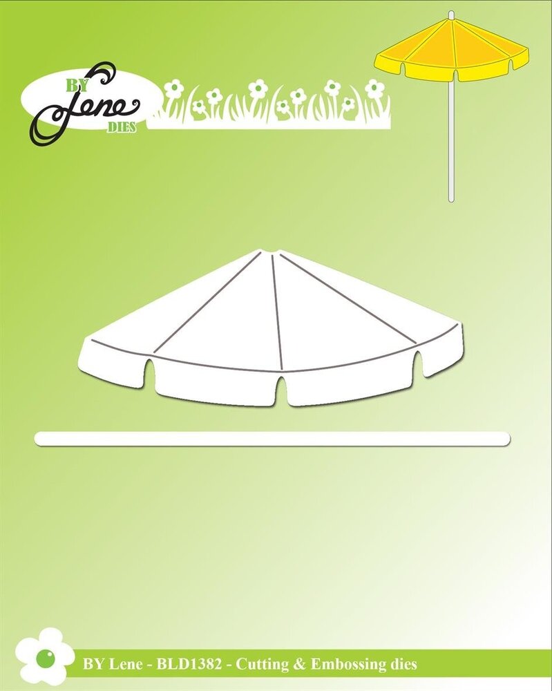 By Lene Metal Dies Parasol (BLD1382) By Lene Metal Dies Parasol (BLD1382)