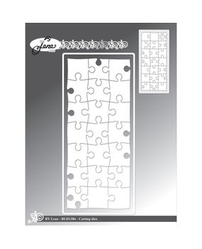 By Lene Metal Dies Slimcard Puzzle (BLD1386) By Lene Metal Dies Slimcard Puzzle (BLD1386)