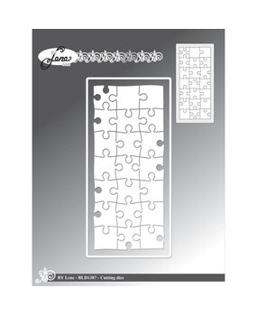 By Lene Metal Dies Mini Slimcard Puzzle (BLD1387) By Lene Metal Dies Mini Slimcard Puzzle (BLD1387)