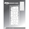 By Lene Metal Dies Mini Slimcard Puzzle (BLD1387) By Lene Metal Dies Mini Slimcard Puzzle (BLD1387)