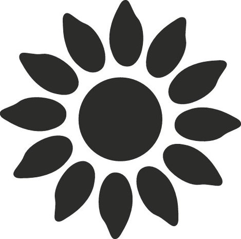 Heyda Motiefpons Groot Zonnebloem (203687530) Heyda Motiefpons Groot Zonnebloem (203687530)