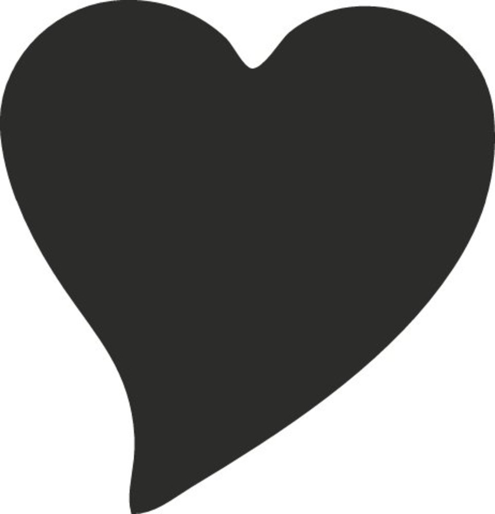 Heyda Motiefpons Groot Hart Elegant (203687531)