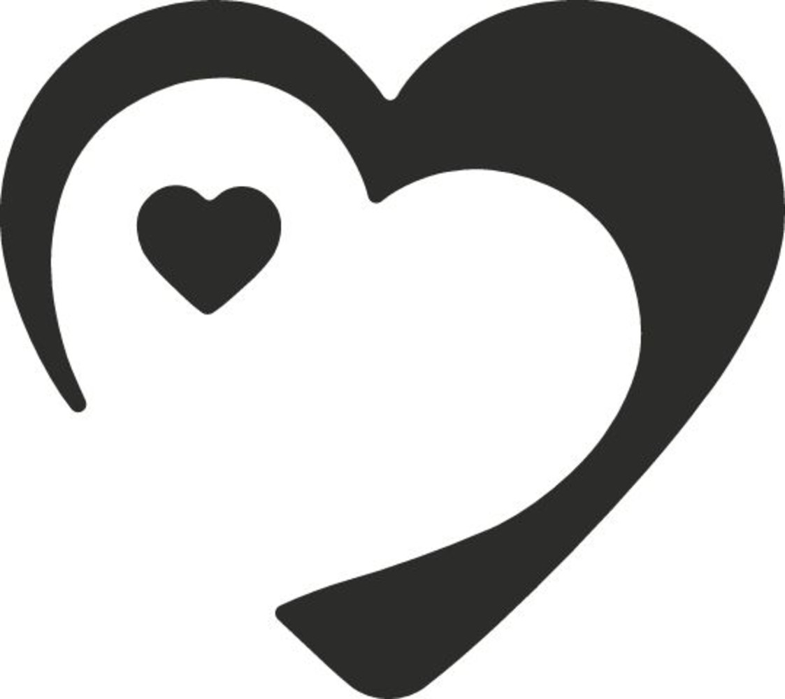 Heyda Motiefpons Groot Hart PopUp (203687704) Heyda Motiefpons Groot Hart PopUp (203687704)