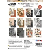Arden Creative Studio Wicked Woods 6x8 Inch Paper Pad by Katie Pertiet (ACSPP0030)