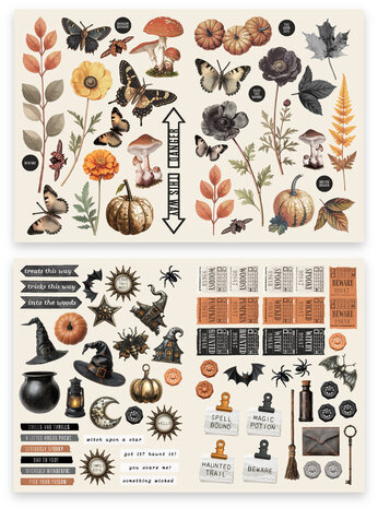 Arden Creative Studio Wicked Woods Laser Cuts (90pcs) by Katie Pertiet (ACSLC0011) Arden Creative Studio Wicked Woods Laser Cuts (90pcs) by Katie Pertiet (ACSLC0011)