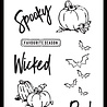Arden Creative Studio Wicked Woods 4x8 Inch Clear Stamp Set Batty (ACSCS0036) Arden Creative Studio Wicked Woods 4x8 Inch Clear Stamp Set Batty (ACSCS0036)