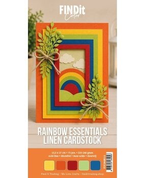 Find It Trading Linen Cardstock Pack 4K Rainbow Essentials (75pcs) (FITCB4K013) Find It Trading Linen Cardstock Pack 4K Rainbow Essentials (75pcs) (FITCB4K013)