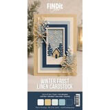 Find It Trading Linen Cardstock Pack 4K Winter Frost (75pcs) (FITCB4k014)