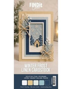 Find It Trading Linen Cardstock Pack 4K Winter Frost (75pcs) (FITCB4k014) Find It Trading Linen Cardstock Pack 4K Winter Frost (75pcs) (FITCB4k014)