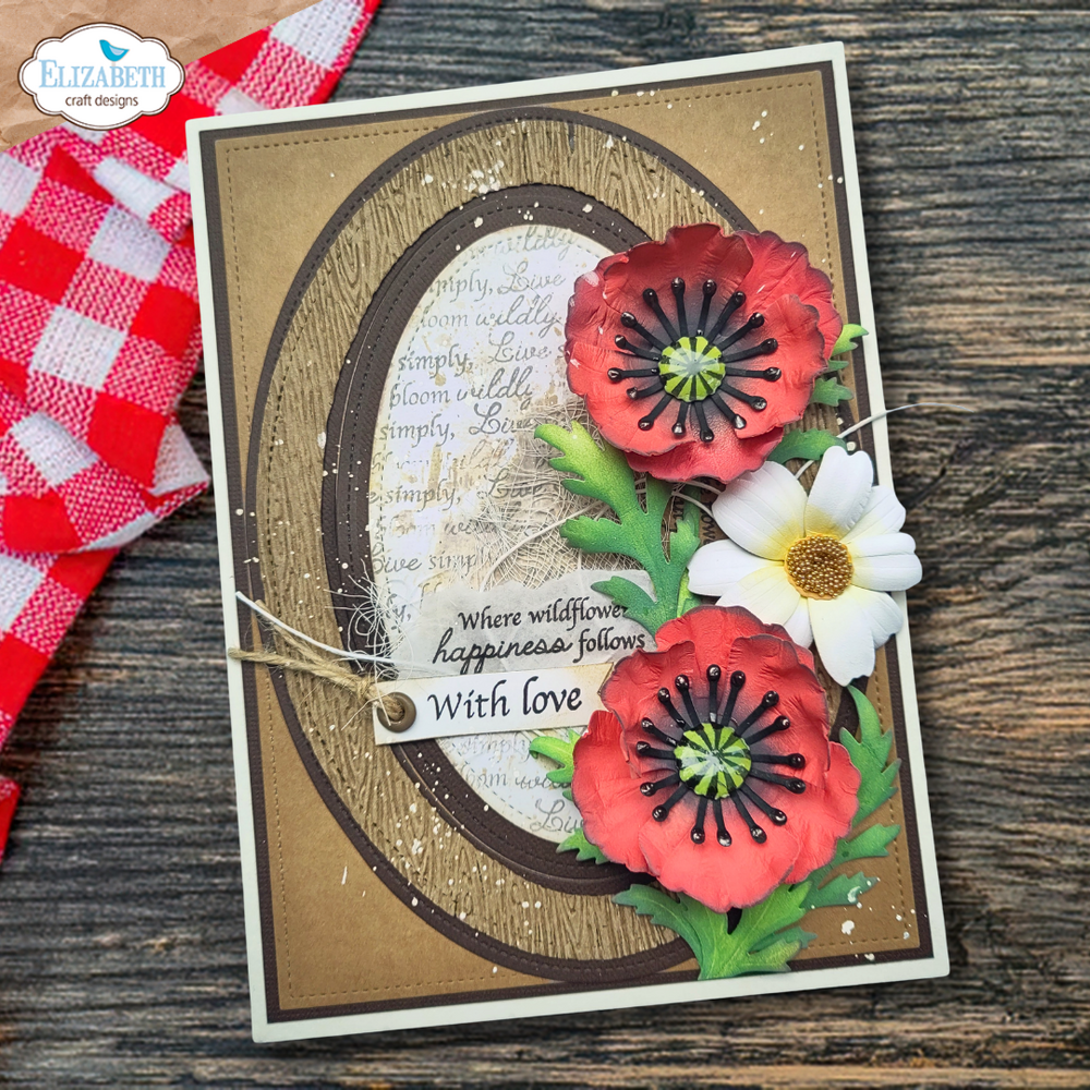 Elizabeth Craft Designs Bloom Wildly A6 Clear Stamps Sentiments (CS460) Elizabeth Craft Designs Bloom Wildly A6 Clear Stamps Sentiments (CS460)