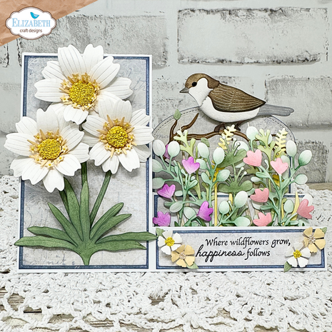 Elizabeth Craft Designs Bloom Wildly A6 Clear Stamps Sentiments (CS460) Elizabeth Craft Designs Bloom Wildly A6 Clear Stamps Sentiments (CS460)