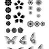 Elizabeth Craft Designs Bloom Wildly A6 Clear Stamps Flower Centers 3 (CS461) Elizabeth Craft Designs Bloom Wildly A6 Clear Stamps Flower Centers 3 (CS461)