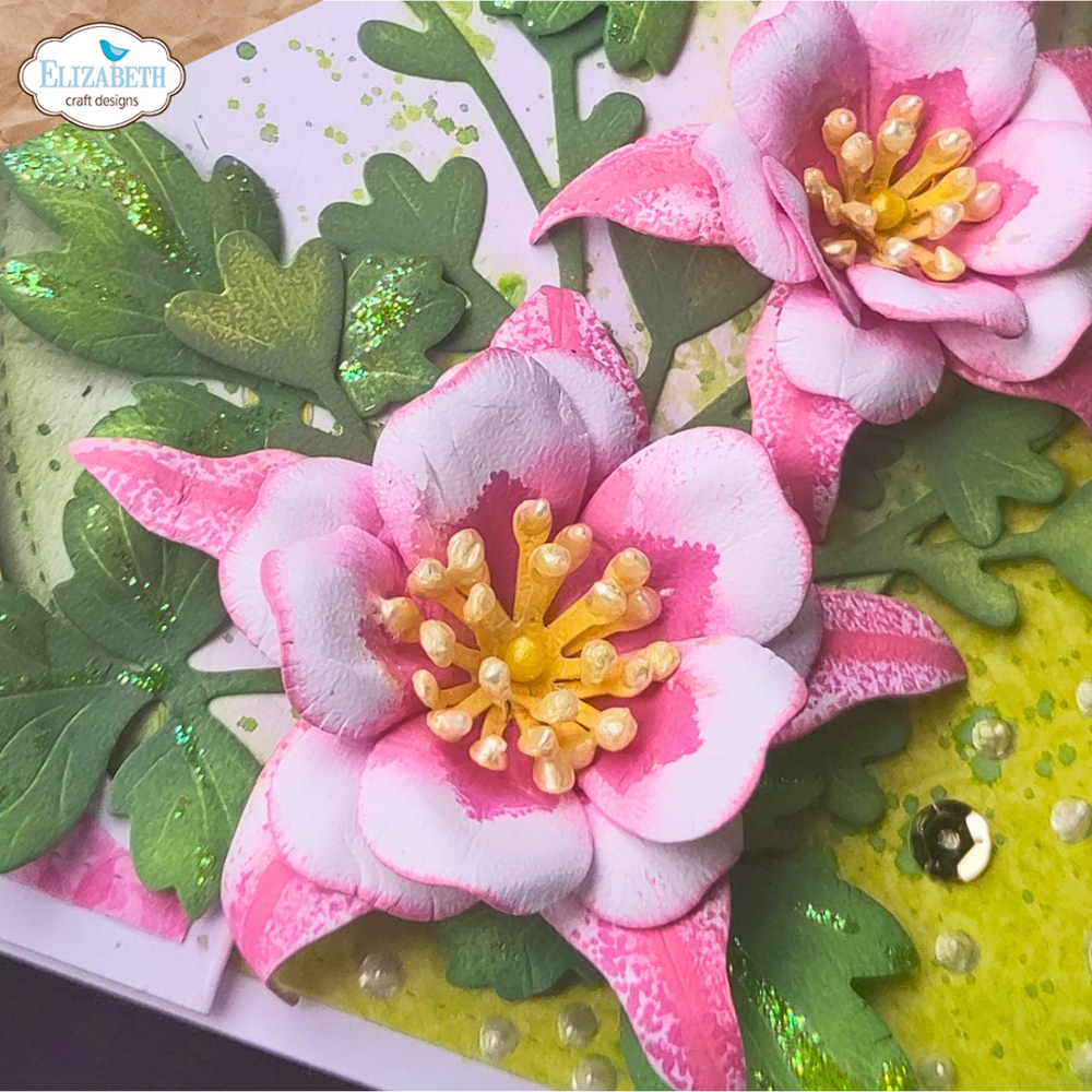 Elizabeth Craft Designs Bloom Wildly A6 Clear Stamps Flower Centers 3 (CS461) Elizabeth Craft Designs Bloom Wildly A6 Clear Stamps Flower Centers 3 (CS461)