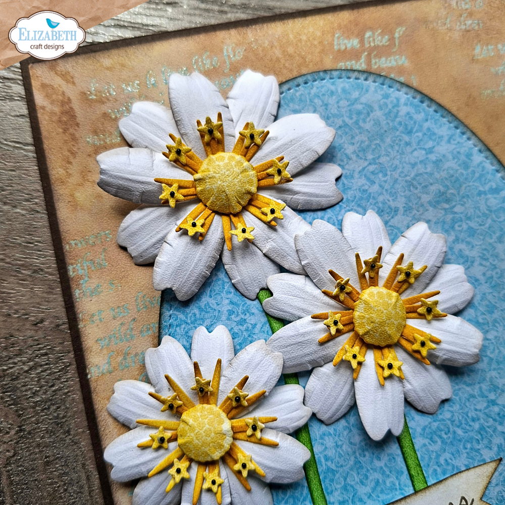 Elizabeth Craft Designs Bloom Wildly A6 Clear Stamps Flower Centers 3 (CS461) Elizabeth Craft Designs Bloom Wildly A6 Clear Stamps Flower Centers 3 (CS461)