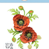 Elizabeth Craft Designs Bloom Wildly Dies Wild Poppy (2376) Elizabeth Craft Designs Bloom Wildly Dies Wild Poppy (2376)