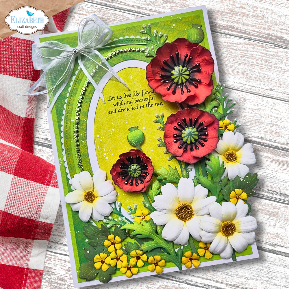 Elizabeth Craft Designs Bloom Wildly Dies Blackfoot Daisy (2378) Elizabeth Craft Designs Bloom Wildly Dies Blackfoot Daisy (2378)