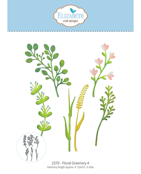 Elizabeth Craft Designs Bloom Wildly Dies Floral Greenery 4 (2379) Elizabeth Craft Designs Bloom Wildly Dies Floral Greenery 4 (2379)