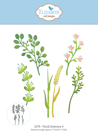 Elizabeth Craft Designs Bloom Wildly Dies Floral Greenery 4 (2379) Elizabeth Craft Designs Bloom Wildly Dies Floral Greenery 4 (2379)