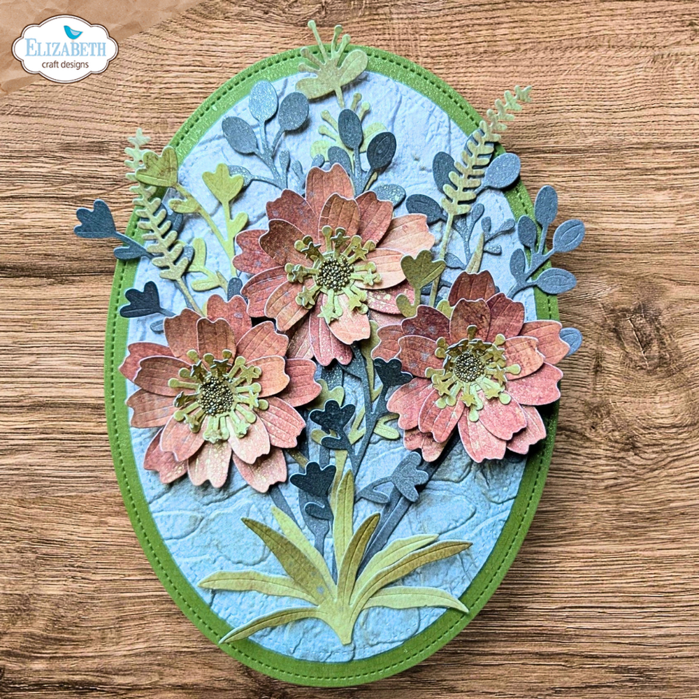 Elizabeth Craft Designs Bloom Wildly Dies Floral Greenery 4 (2379) Elizabeth Craft Designs Bloom Wildly Dies Floral Greenery 4 (2379)