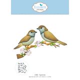 Elizabeth Craft Designs Bloom Wildly Dies Sparrow (2380)