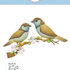 Elizabeth Craft Designs Bloom Wildly Dies Sparrow (2380) Elizabeth Craft Designs Bloom Wildly Dies Sparrow (2380)