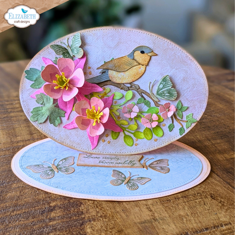Elizabeth Craft Designs Bloom Wildly Dies Sparrow (2380) Elizabeth Craft Designs Bloom Wildly Dies Sparrow (2380)
